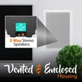thumbnail image 4 of Pyle In-Wall / In-Ceiling Dual 6.5'' Enclosed Speaker Systems, 2-Way Flush Mount Stereo Speakers (Pair), 4 of 8