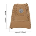thumbnail image 2 of Uxcell Leather Coin Thimble Finger Protector Sewing Needles Partner Brown, 2 of 5