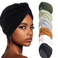 thumbnail image 3 of TELOLY 5Pcs Headbands for Women,Cloth Turban Headbands,Headbands for Women's Hair,Mixing4, 3 of 5