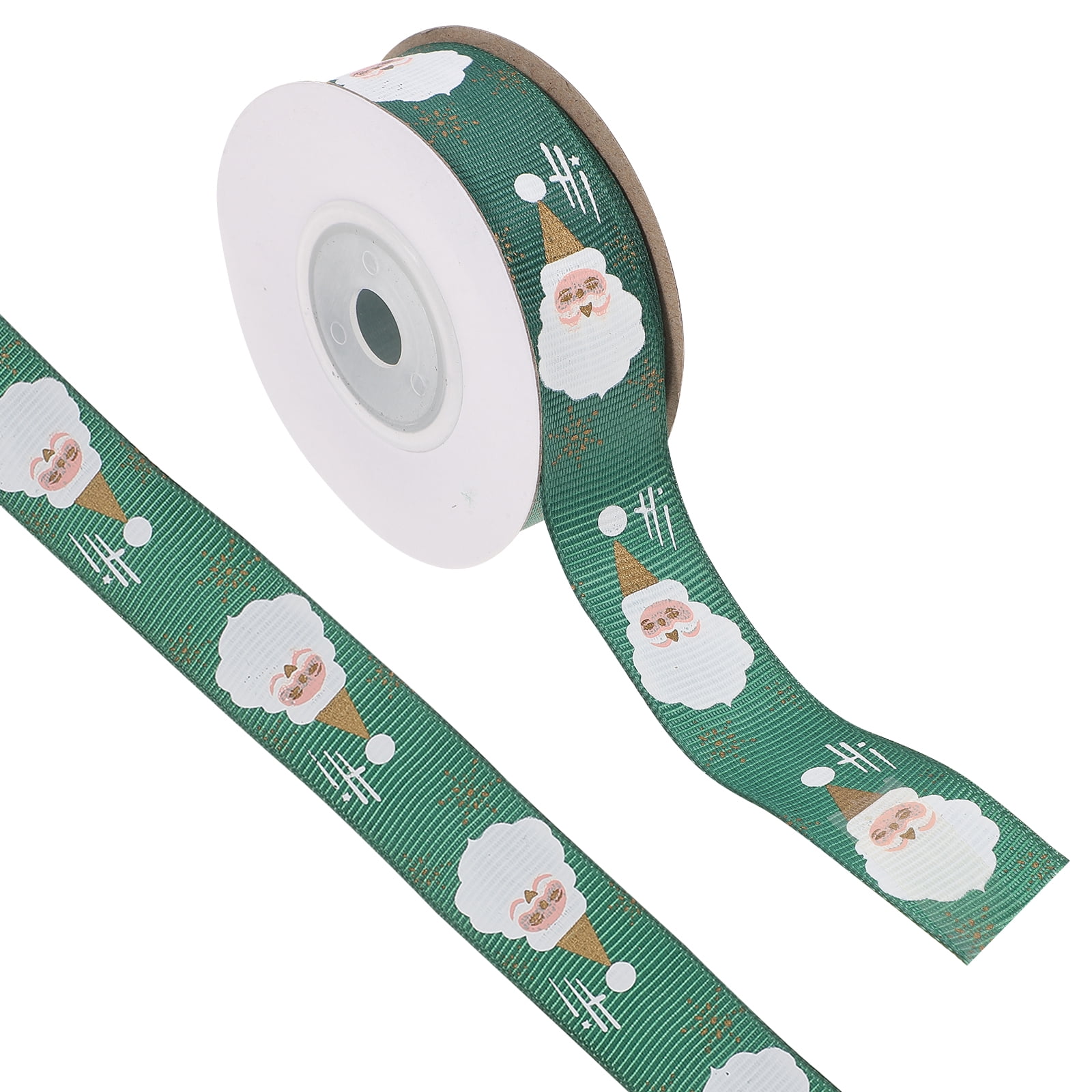 1 Roll Christmas Gift Ribbon Christmas Wrapping Ribbon Bow Making