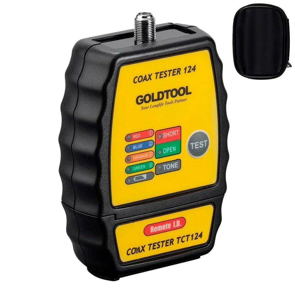 4 Way Coax Coaxial Cable Mapper Toner Tracer Finder Identifier Locator