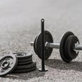 thumbnail image 2 of Barbell Rack Weight Plate Rack Weight Loading Pin Weight Plate Rack for Fitness Pulley, 2 of 8