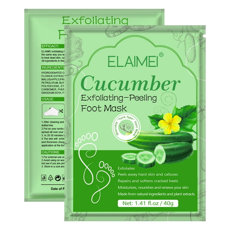 Foot Peel Mask， Exfoliator Peel Off Calluses Dead Skin Callus