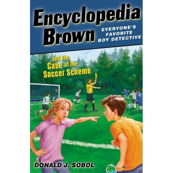 Encyclopedia Brown and the Case of the Soccer Scheme (Paperback)