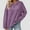 #0046-Purple, variant on Ailaofu Womens Oversized Denim Shirt Jacket Button Down Long Sleeve Fall Casual Jean Shackets