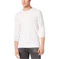 thumbnail image 1 of I.N.C Mens Contrast-Trim Pullover Sweater, White, XX-Large, 1 of 1