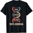 thumbnail image 2 of 100% Cotton Unisex Puerto Rico Taino Borikua DNA T-Shirt, 2 of 5