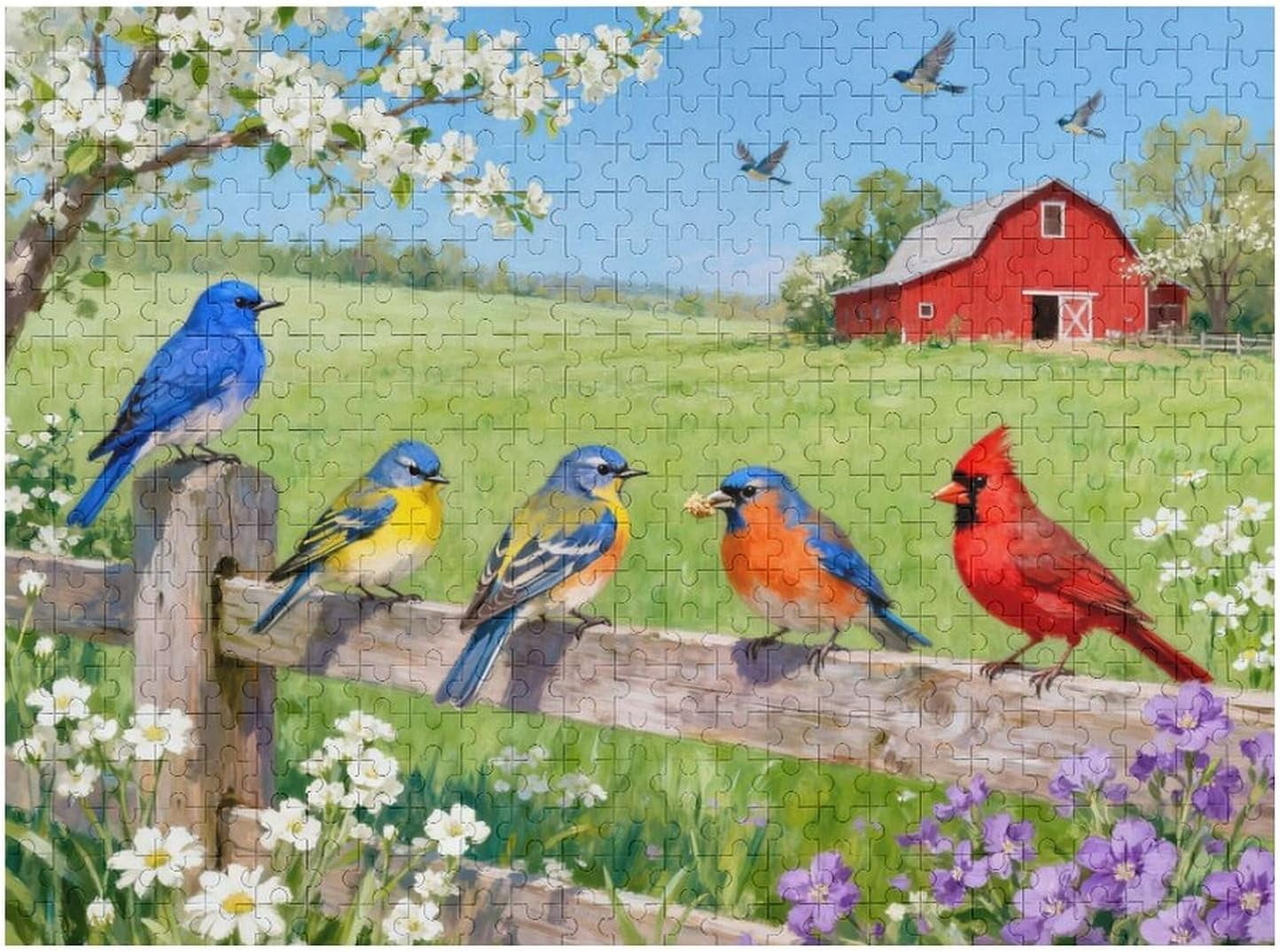 Cra-Z-Art Kodak 1000-Piece Playful Summer Dolphins Jigsaw Puzzle