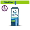 thumbnail image 1 of Brita Elite Replacement Filter, Reduces 30+ contaminants while keeping healthy minerals, WQA Certified to reduce Lead, Microplastics, Chromium and Chlorine, Lasts 6 months, 1 of 10