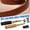 black+brown, variant on Rotary Leather Hole Punch Tool – 5-in-1 Interchangeable Punch Heads, Wood Handle Belt Hole Puncher for DIY Craft, Adjustable Strap & Belt Maker Kit