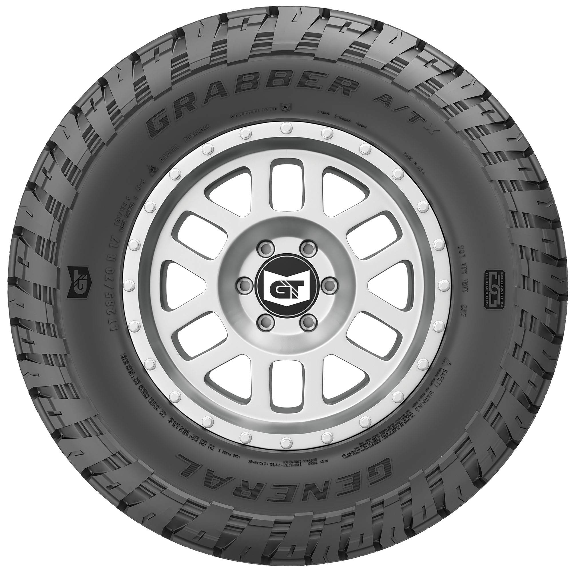 GENERAL GRABBER LT315/75R16 1本 ホイール付き