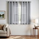 thumbnail image 1 of Cortinas JINCHAN Gris Translúcidas Mezcla de Lino 160x160cm para Puerta, 1 of 7