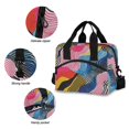 thumbnail image 3 of FORMRS Reusable Lunch Bag for Work School Leakproof Insulated Cooler with Adjustable Shoulder Strap, Stripes Pattern, 3 of 6