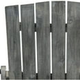 thumbnail image 4 of Safavieh Mopani Outdoor Acacia Wood Adirondack Chair, Ash Gray, 4 of 5