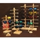 thumbnail image 3 of Sunglasses Wooden Frame Display Stand Organizer Holder Cola Pantalla de gafas de sol, 3 of 8