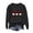 MO45-Sweatshirt-Black, variant on Lightweight Christmas Sweatshirts for Women Funny Gnome Crewneck Sweatshirt Loose Casual Drop Shoulder Pullover Tops XXL
