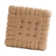 thumbnail image 2 of Cojín con forma de galleta, cojín para silla, cojín de suelo para sofá, regalo Cuadrado caqui, 2 of 9
