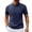 Blue, variant on Mens Polo Shirts Slim Fit Basic Tee Button Collar Crew Neck Big and Tall Gym Apparel Quick Dry Relaxed Fit Relaxed Fit Streetwear