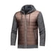 thumbnail image 1 of Ceisia Men's Thickened Hooded Sweater Jacket Zip Up Pockets Gift Long Sleeve Casual Outerwear, 1 of 5
