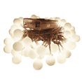 thumbnail image 1 of Guirnalda de luces LED de 19,6 pies con 40 luces LED, funciona con pilas, decoración para fiestas, bodas y jardines, 1 of 5