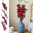 thumbnail image 7 of DAMAI Bougainvillea Artificial Flowers 31.4in Long Stem Silk Bougainvillea Floral Branches Fake Plants and Flowers Bouquet for Home Garden Party Wedding Centerpiece Vase Decor, 7 of 7