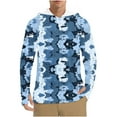 thumbnail image 2 of LONKITO Mens Long Sleeve Sunscreen Hoodie UPF 50+ UV Sun Protection Shirts with Thumbholes for Outdoor Fishing Hiking Size M, 2 of 8