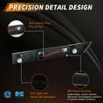 thumbnail image 4 of 2PCS Smoked Lens Front Side Marker Light Fender Light Turn Signal Light Turn Warning Light with White LED For 1991 1992 1993 1994 1995 Toyota MR-2 SW20 2nd Gen All Models, 4 of 7
