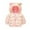 Pink, variant on Jacket Coats For Baby Boys Girls Printed Lightweight Padded Jacket Zipper Warm Windproof Outwear Cute Bear Ears Down Clothes With Pockets Fall And Winter Outerwear