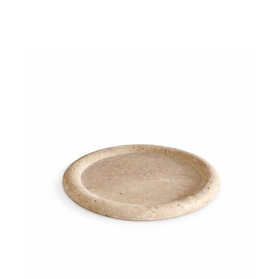 Bursera Luna Travertine Tray