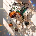 thumbnail image 5 of JHyouerji Halloween Acrylic Suncatcher Wind Chime 8x11in Window Porch Balcony Light Refraction Hanging Decor Ornament, 5 of 7
