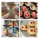 thumbnail image 4 of Molde para hornear de acero al carbono con encaje de flores, molde para tarta de frutas, mini cupcakes, galletas, tartas, molde para hacer uno mismo, 4 of 6