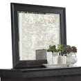 thumbnail image 1 of LifeStyle Solutions Miroir Biseauté en Bois Massif Brun, 1 of 6