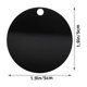 thumbnail image 2 of Moluckfu 30Ud Discos Acrílicos Negros Dobles Para Llaveros Personalizables Y Accesorios, 2 of 6