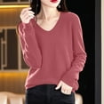 thumbnail image 4 of EDFBUYKRS Female Sweaters Women's Roll Neck Sweater with Long Sleeves, Midweight Fall Sweater Xl, 4 of 4