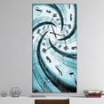 thumbnail image 2 of DesignArt Time Vortex Spiral Large Wall Clock, 2 of 2