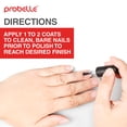 thumbnail image 4 of Probelle Hydrating Base Coat for dry nails and brittle nails - Keratin and Vitamin E restore nails to a hydrated state, 0.5 fl oz/ 15 mL, 4 of 7
