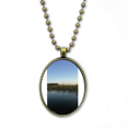 thumbnail image 1 of Paisaje de agua conectado a el cielo Collar Colgante de cadena vintage Colección de joyas colgantes Unbranded M, 1 of 3