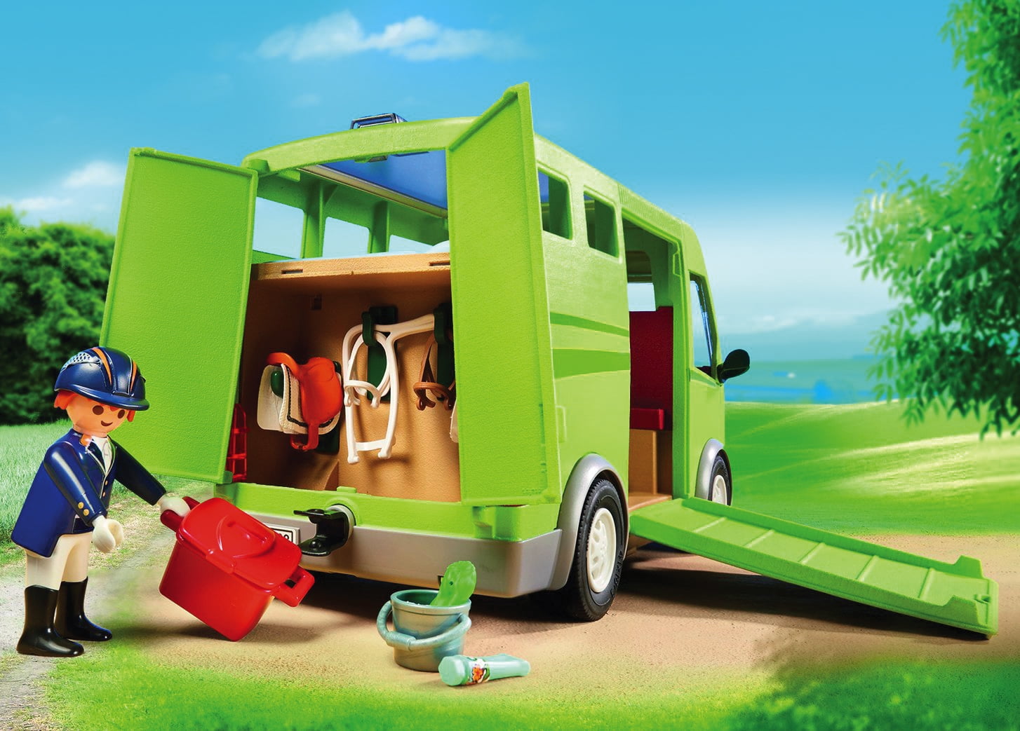 Camion caballos playmobil sales