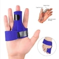 thumbnail image 3 of Envolturas de férula para dedo, Protector de dedo del pie con esguince roto, Alisador, cinturón de corrección para alivio de artritis, 3 of 4