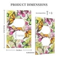 thumbnail image 3 of Fotbe Butterflies2 Print Duplex Receptacle Wall Plate, 1-Gang 5.0" x3.0" Wall Outlet Covers, Dual Outlet Faceplates Covers, Color-matched Screws Included-Style S, 3 of 6