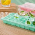thumbnail image 4 of 24/36 Grid Ice Cube Trays Molds With Lids Ice Maker Box Freezing Mold For Freezer, 4 of 5
