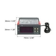 thumbnail image 2 of Unique Bargains 12V DC LED Digital Temperature Controller Thermostat Heating Cooling 50 to 99C STC1000 Relay Output, 2 of 5