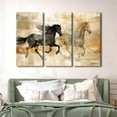 thumbnail image 4 of Canvas Wall Art White Brown Horse Canvas Pictures Wall Decor Farmhouse Animals Canvas Painting Rustic Artwork Canvas Prints Living Room Bedroom Bathroom Office Home Wall Decoration Unframed, 4 of 6