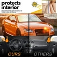 thumbnail image 5 of HOMEYA Car Windshield Sunshade Cover Visor, Foldable Front Window Sun Shade for Most Car SUVs and Trucks, Keep Vehicle Cool, Panda Printing, 5 of 8