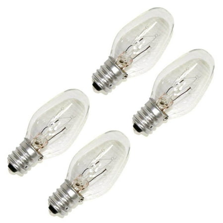 Bl Light Bulb - Sylvania 13523 - 4C7/DL/BL/4PK Night Light Bulb