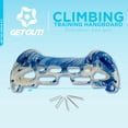 thumbnail image 2 of Get Out! Hangboard Rock Climbing Fingerboard Climbing Training Board White/Blue, 2 of 2