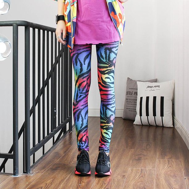 Leggings de moda Sexy Casual altamente elástico y colorido calentador de piernas apto para la mayoría de los tamaños Leggins Pantalones Leggings de mujer Tan Jianjun unisex