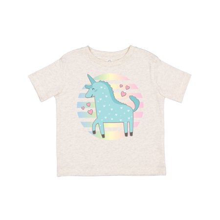 

Inktastic Unicorn Lover Pastel Rainbow Gift Toddler Toddler Girl T-Shirt