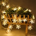 thumbnail image 3 of WEGFTDUOP Snowflakes Shape String Lights Party Wedding Christmas Decor Lights, 3 of 6