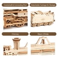 thumbnail image 3 of Puzzle de madera 3D ROKR Mechanical Train modelo Prime Steam, 3 of 6